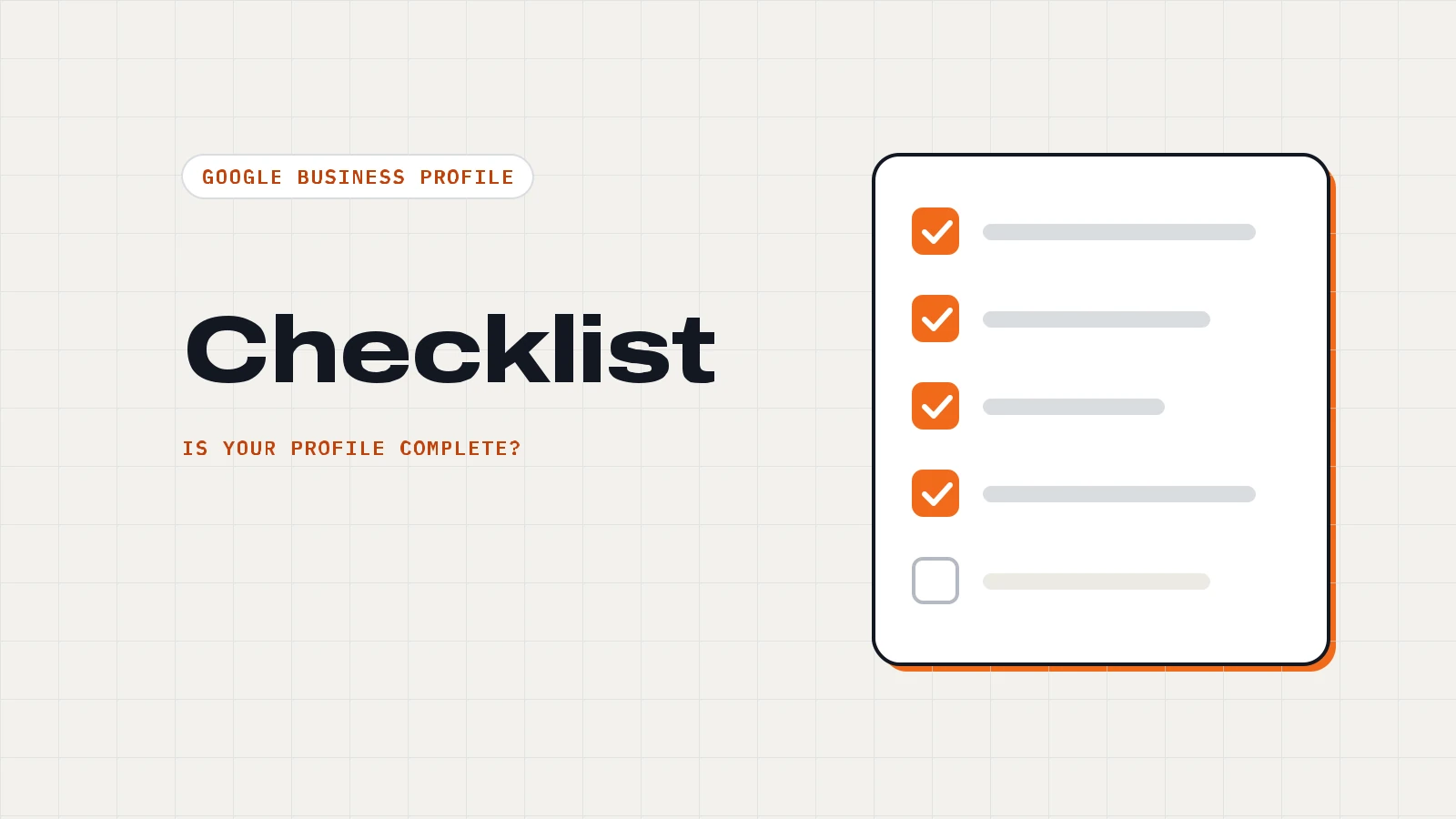 The Google Business Profile Checklist for Chattanooga Businesses