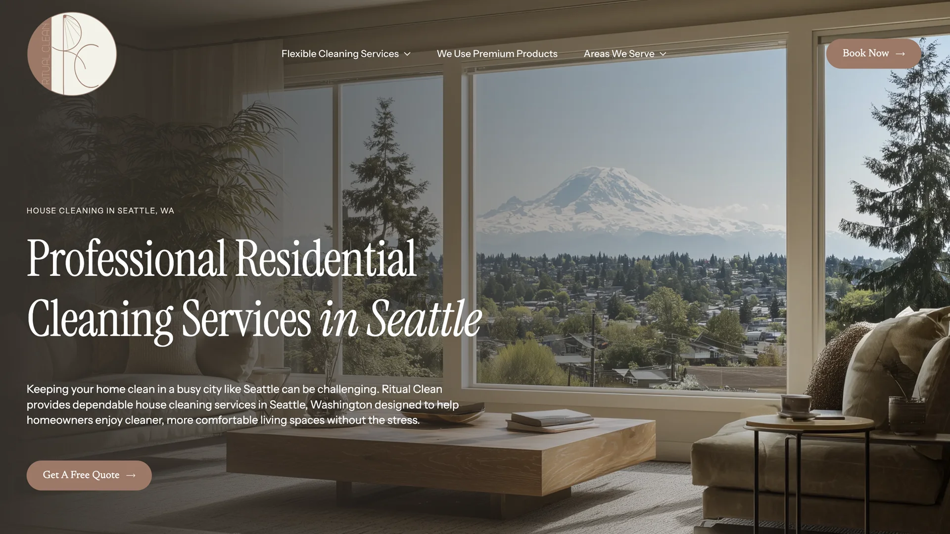 House cleaning website